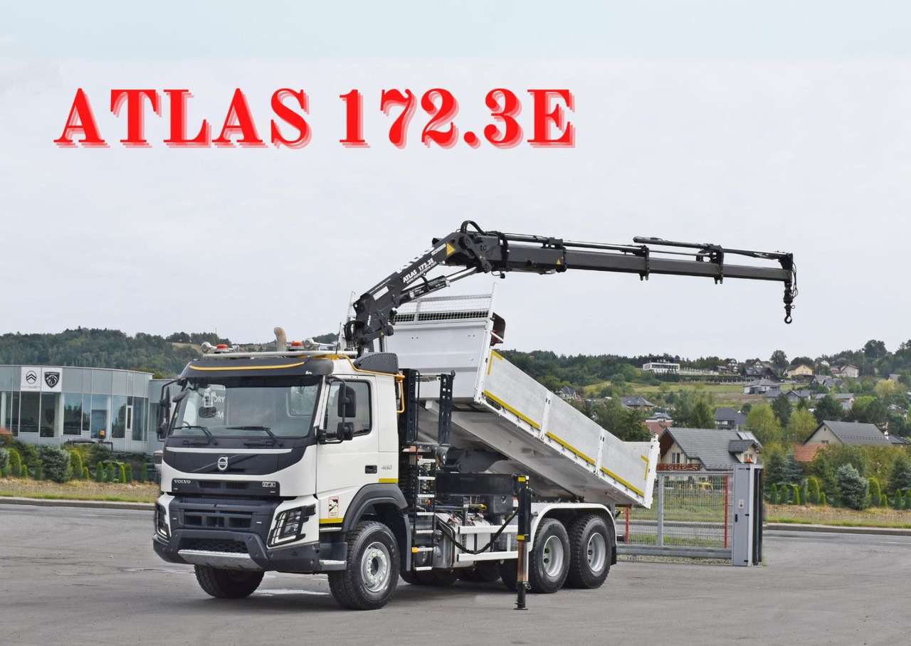 Volvo FMX 460 Kipper 5,40m *ATLAS 172.3E/FUNK *6x4 - Tipper: picture 1 Volvo FMX 460 Kipper 5,40m *ATLAS 172.3E/FUNK *6x4 - Tipper: picture 1