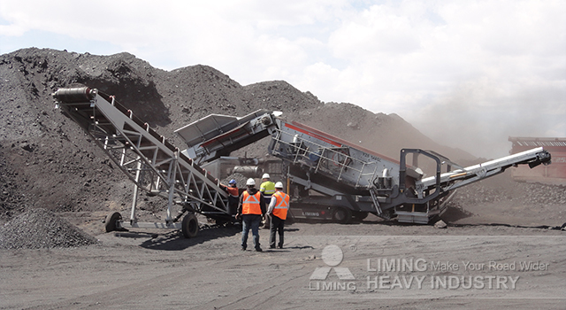 Liming 100-150 tph Mobile Screening Plant Mobile Vibrating Screen - Screener: picture 4 Liming 100-150 tph Mobile Screening Plant Mobile Vibrating Screen - Screener: picture 4
