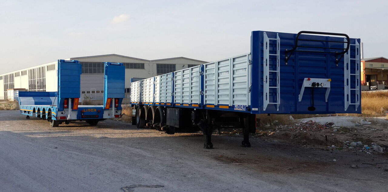 New Dropside/ Flatbed semi-trailer LIDER 2024 Model NEW trailer Manufacturer Company READY: picture 11
