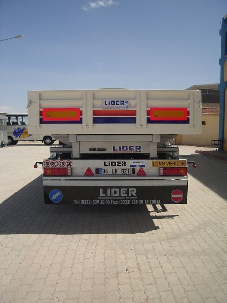 New Dropside/ Flatbed semi-trailer LIDER 2024 Model NEW trailer Manufacturer Company READY: picture 10