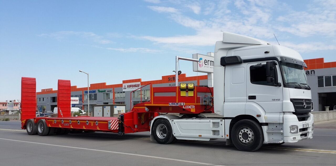 New Low loader semi-trailer LIDER 2024 model new from MANUFACTURER COMPANY Ready in stock: picture 6