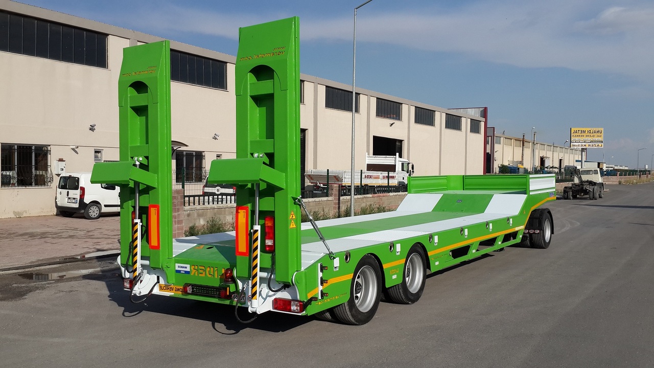New Low loader semi-trailer LIDER 2024 model new from MANUFACTURER COMPANY Ready in stock: picture 12