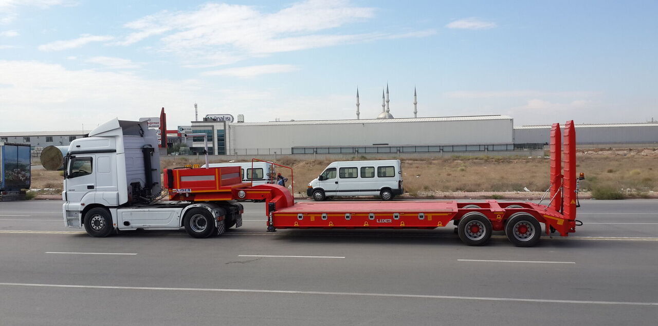 New Low loader semi-trailer LIDER 2024 model new from MANUFACTURER COMPANY Ready in stock: picture 8