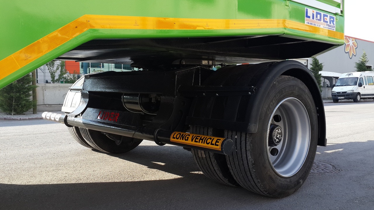 New Low loader semi-trailer LIDER 2024 model new from MANUFACTURER COMPANY Ready in stock: picture 13