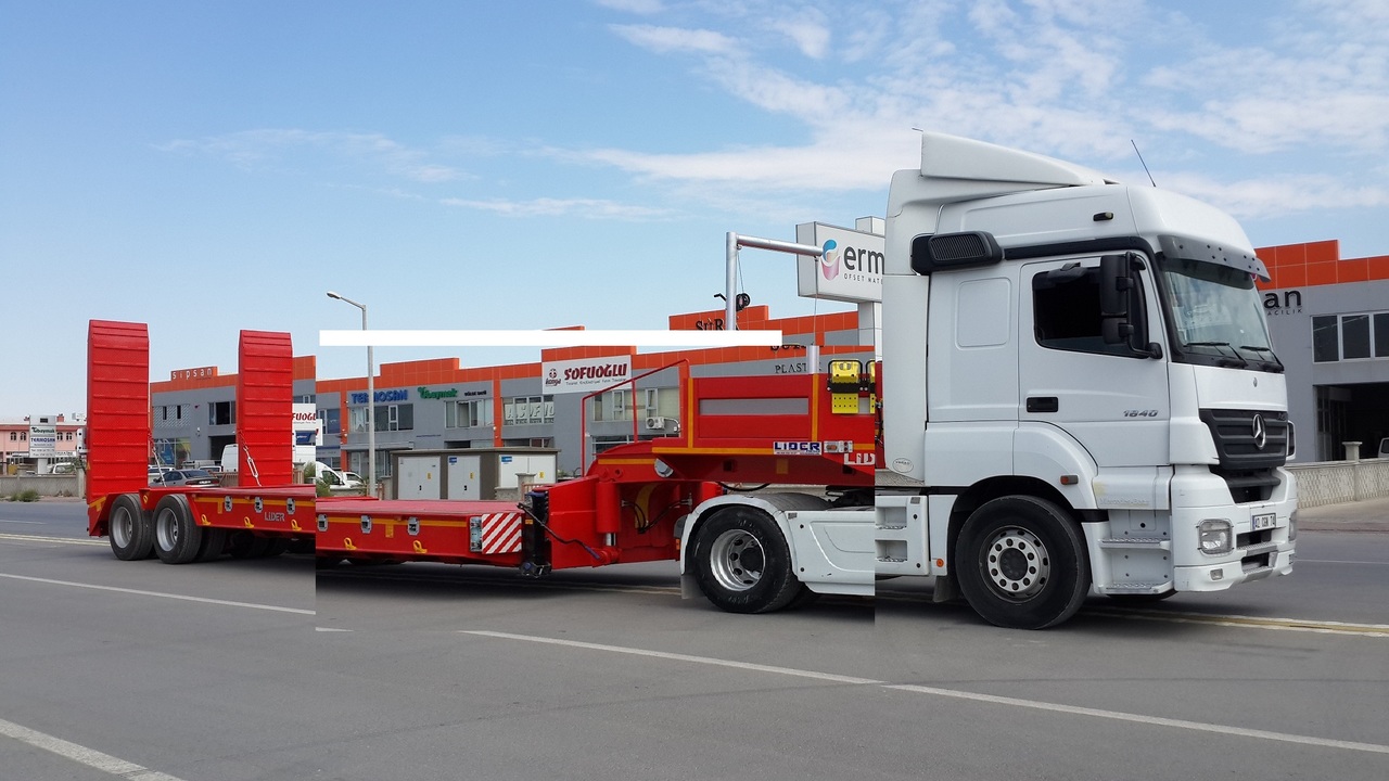 New Low loader semi-trailer LIDER 2024 model new from MANUFACTURER COMPANY Ready in stock: picture 14