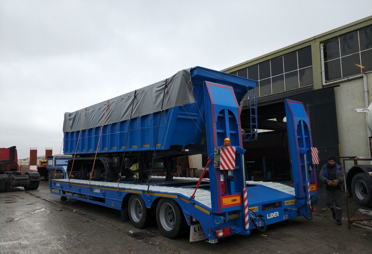 New Low loader semi-trailer LIDER 2024 model new from MANUFACTURER COMPANY Ready in stock: picture 10