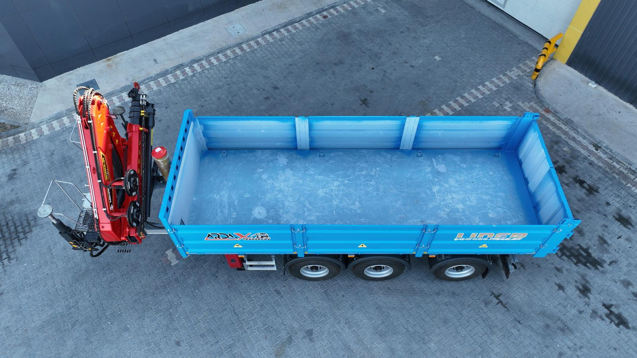 New Tipper semi-trailer for transportation of timber LIDER 2025 MODELS YEAR NEW (MANUFACTURER COMPANY LIDER TRAILER & TANKER: picture 6