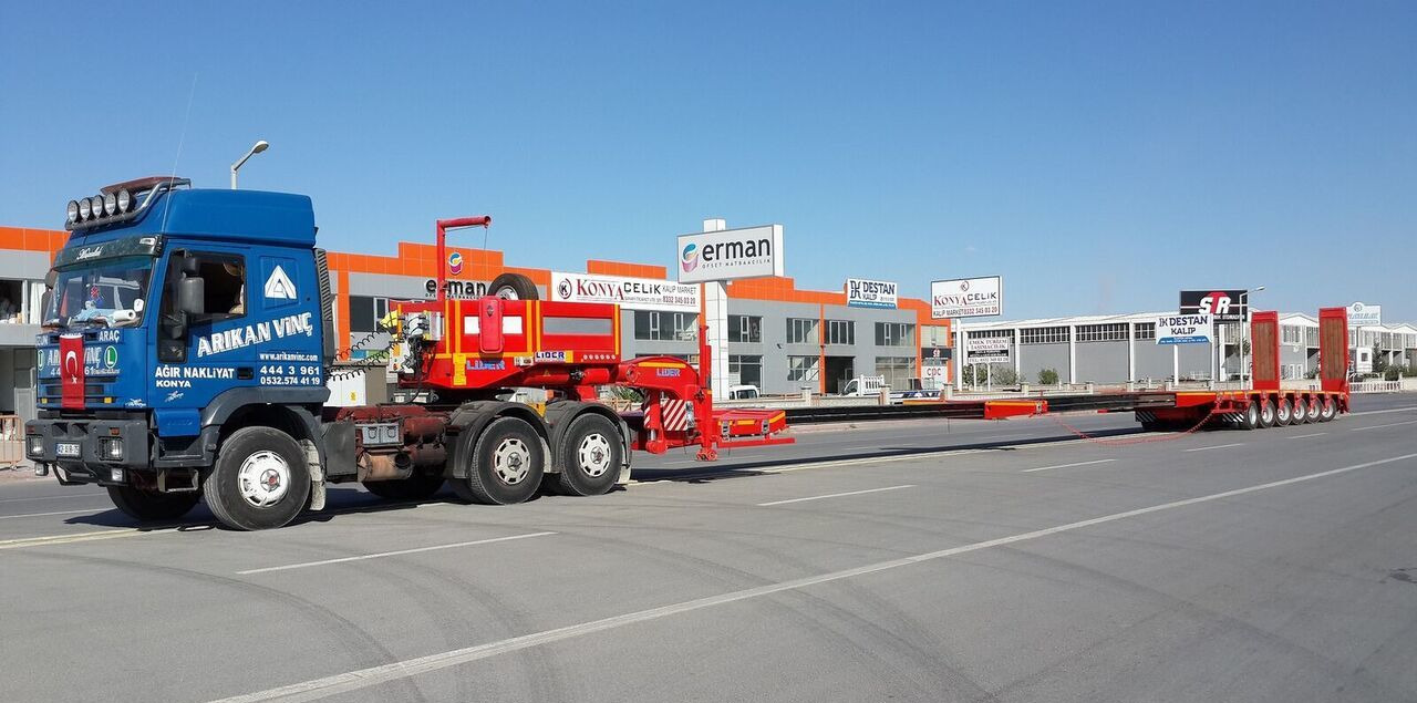 New Low loader semi-trailer LIDER 2025 NEW from manufacturer READY IN STOCK: picture 15