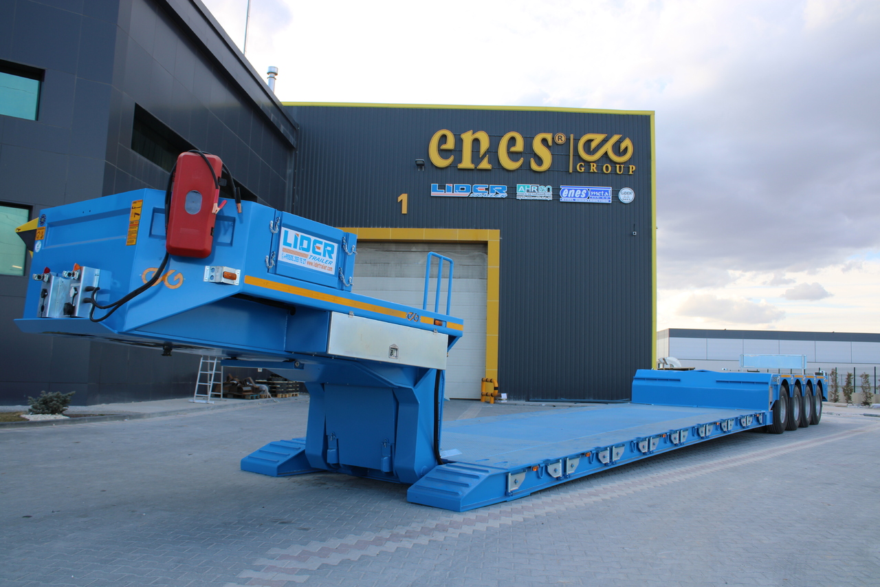 LIDER 2025 READY IN STOCK UNUSED FRONT LOADING - Low loader semi-trailer: picture 5 LIDER 2025 READY IN STOCK UNUSED FRONT LOADING - Low loader semi-trailer: picture 5