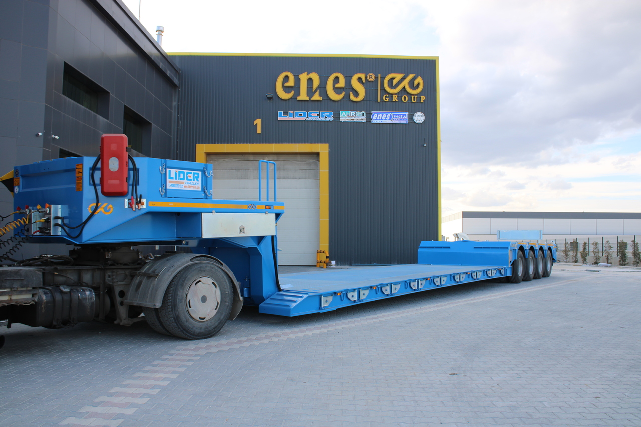 LIDER 2025 READY IN STOCK UNUSED FRONT LOADING - Low loader semi-trailer: picture 2 LIDER 2025 READY IN STOCK UNUSED FRONT LOADING - Low loader semi-trailer: picture 2