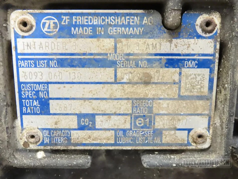 MAN 12TX2621TD IT3 Versnellingsbak Traxon 81.32004-6497 - Gearbox for Truck: picture 4 MAN 12TX2621TD IT3 Versnellingsbak Traxon 81.32004-6497 - Gearbox for Truck: picture 4
