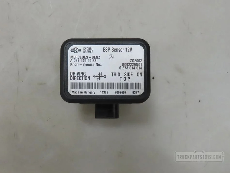 Mercedes-Benz Electrical System ESP sensor MB MP4 - Sensor for Truck: picture 1 Mercedes-Benz Electrical System ESP sensor MB MP4 - Sensor for Truck: picture 1