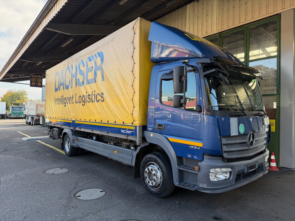 MERCEDES 1224 L - Curtainsider truck: picture 1 MERCEDES 1224 L - Curtainsider truck: picture 1