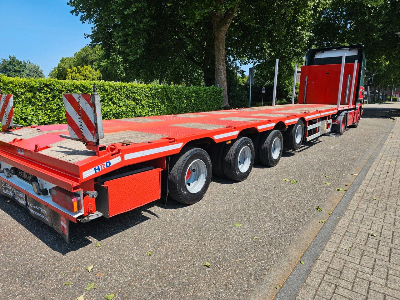 HRD SPTM4N Mega Teleskopisch - Dropside/ Flatbed semi-trailer: picture 4 HRD SPTM4N Mega Teleskopisch - Dropside/ Flatbed semi-trailer: picture 4