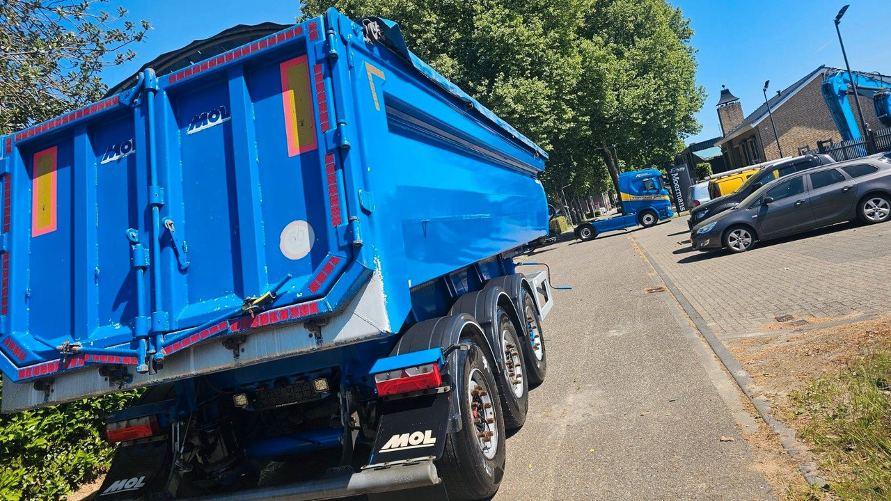 MOL KO225 Stahl Chassis / Alu Mulde - Tipper semi-trailer: picture 4 MOL KO225 Stahl Chassis / Alu Mulde - Tipper semi-trailer: picture 4