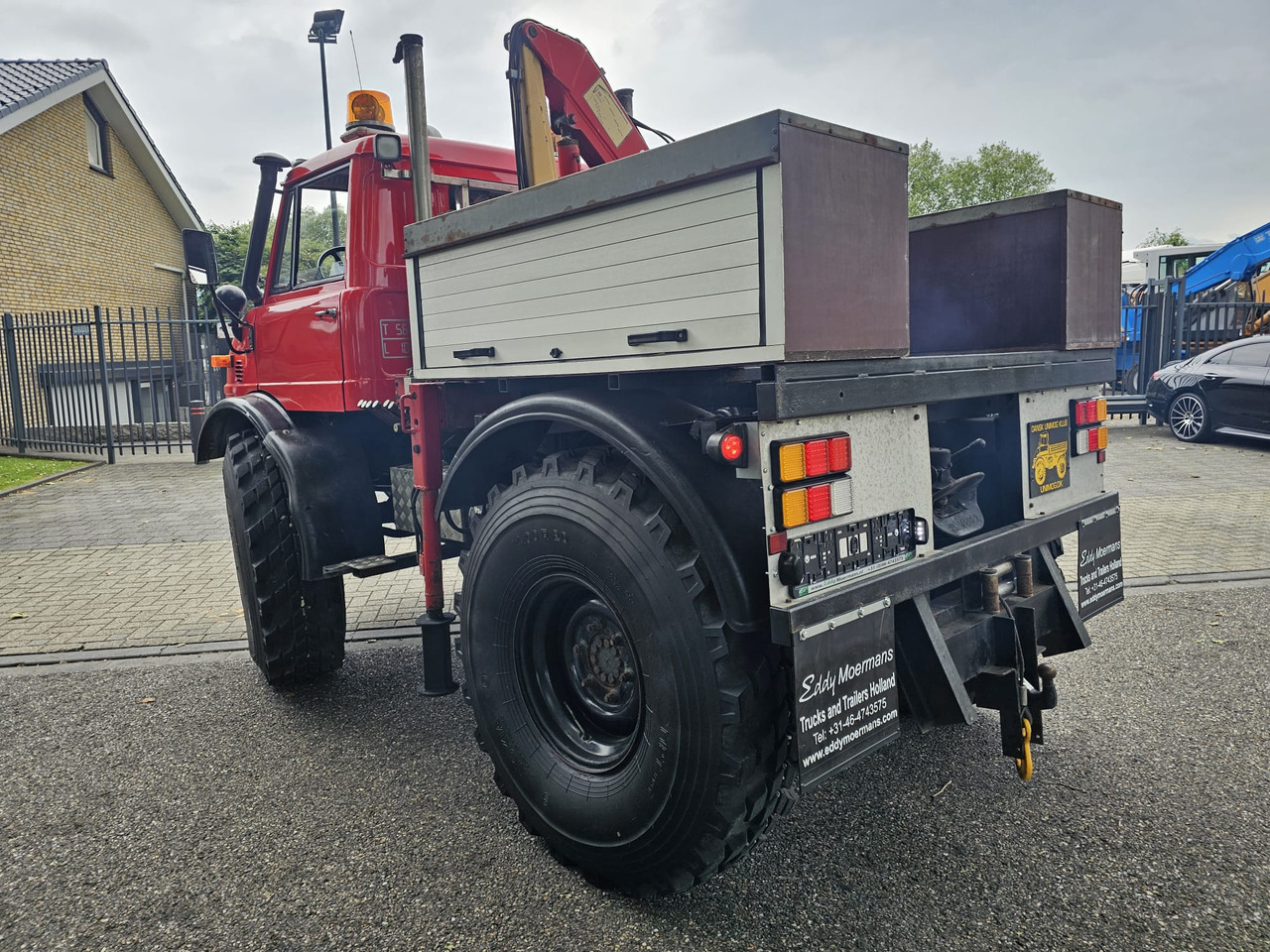 Crane truck Unimog 406/U9000 4x4: picture 5