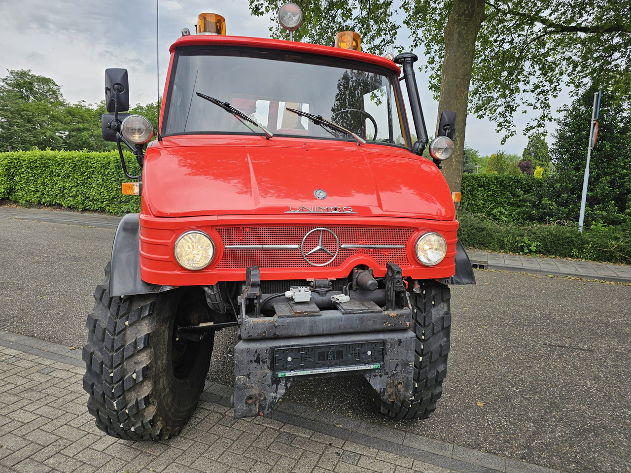 Crane truck Unimog 406/U9000 4x4: picture 10