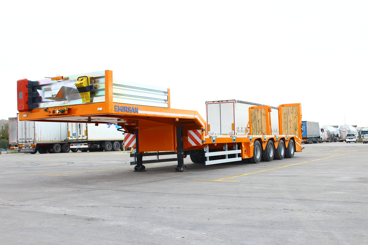 EMIRSAN 4 AXLE LOWBED SEMI TRAILER - Low loader semi-trailer: picture 1 EMIRSAN 4 AXLE LOWBED SEMI TRAILER - Low loader semi-trailer: picture 1