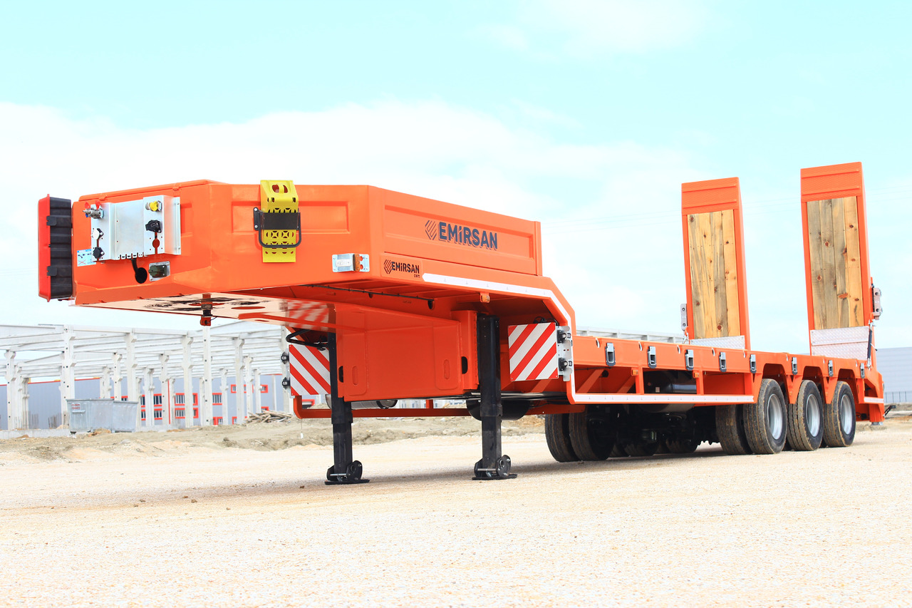 EMIRSAN Immediate Delivery From Stock - 3 Axle 60 Tons Capacity Lowbed - Low loader semi-trailer: picture 1 EMIRSAN Immediate Delivery From Stock - 3 Axle 60 Tons Capacity Lowbed - Low loader semi-trailer: picture 1