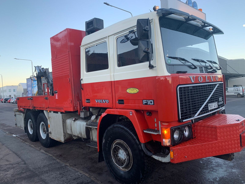 Volvo F10 6x6 with crane - Dropside/ Flatbed truck, Crane truck: picture 5 Volvo F10 6x6 with crane - Dropside/ Flatbed truck, Crane truck: picture 5