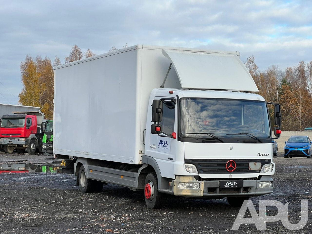 Mercedes-Benz ATEGO 818 winda - Box truck: picture 3 Mercedes-Benz ATEGO 818 winda - Box truck: picture 3