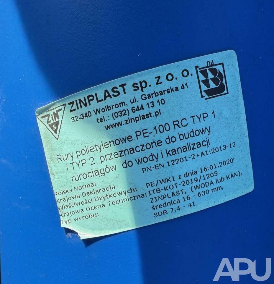 Rury 12m woda kanalizacja - Construction equipment: picture 2 Rury 12m woda kanalizacja - Construction equipment: picture 2