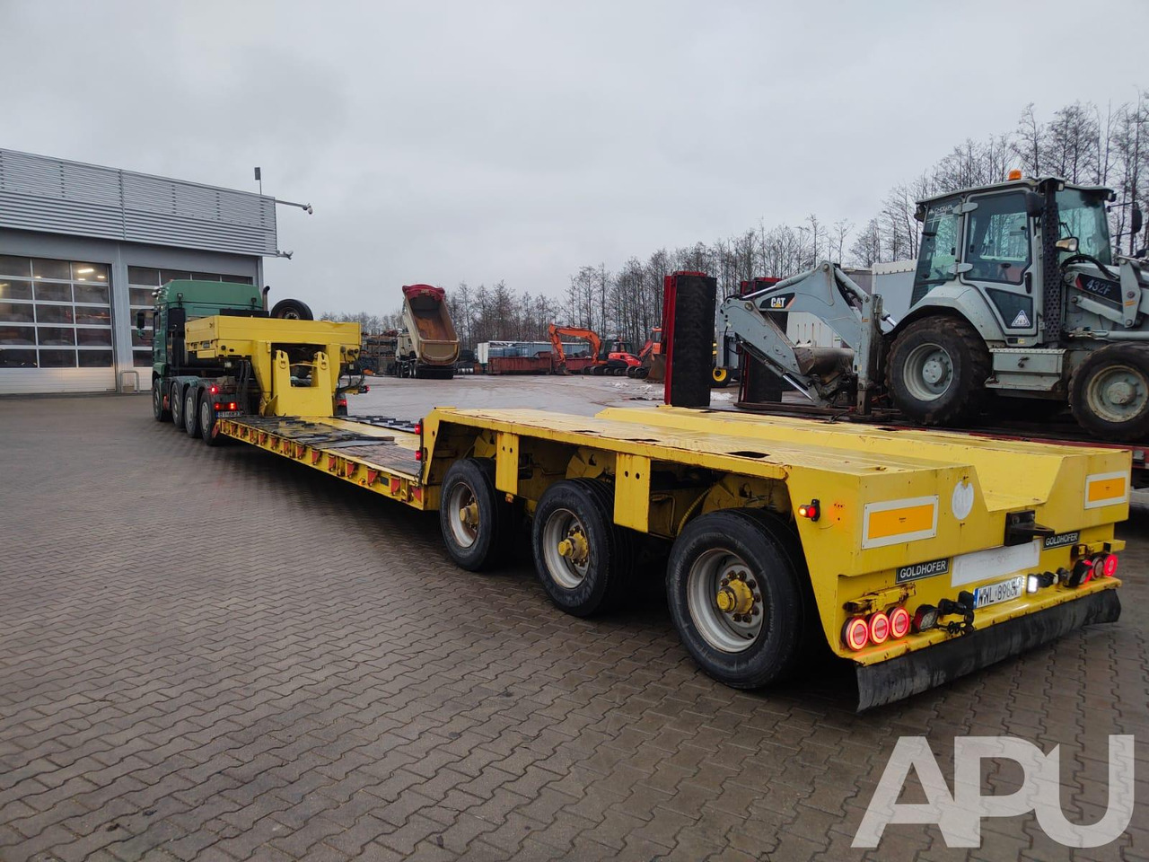 Man 26.463+ Goldhofer Tiefbett kpl - Tractor unit, Low loader semi-trailer: picture 4 Man 26.463+ Goldhofer Tiefbett kpl - Tractor unit, Low loader semi-trailer: picture 4