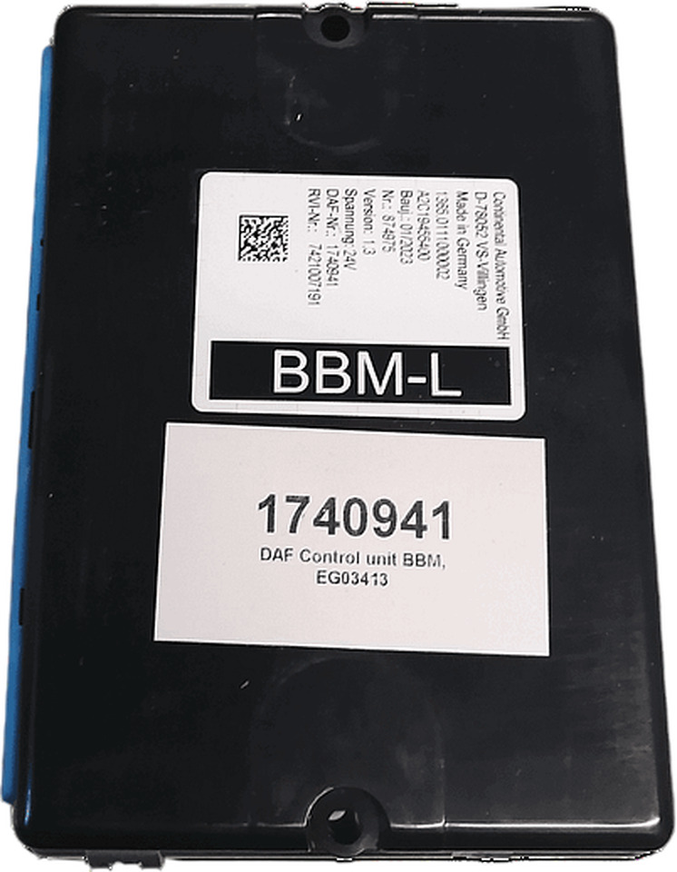 DAF BODY BUILDER REGELMODULE | 1740941 - ECU for Truck: picture 1 DAF BODY BUILDER REGELMODULE | 1740941 - ECU for Truck: picture 1
