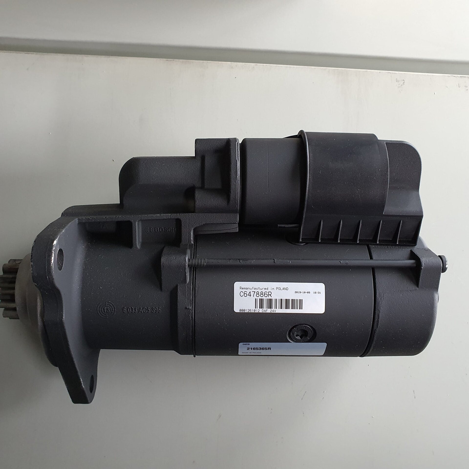 DAF STARTMOTOR VOOR EURO 4 / 5 CF / XF 2165365R - Starter for Truck: picture 1 DAF STARTMOTOR VOOR EURO 4 / 5 CF / XF 2165365R - Starter for Truck: picture 1