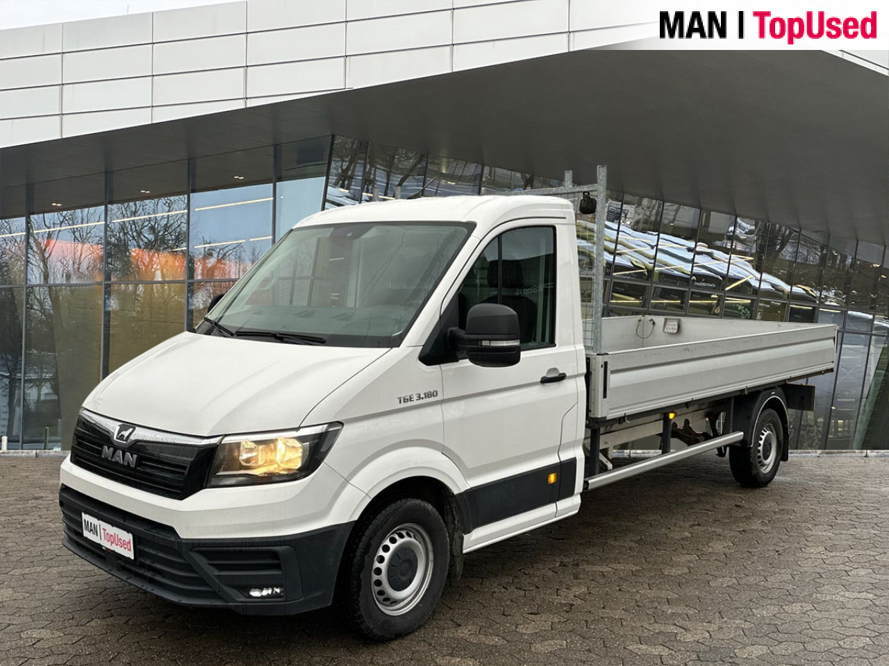 MAN TGE 3.180 4X2F SB - Flatbed van: picture 1 MAN TGE 3.180 4X2F SB - Flatbed van: picture 1
