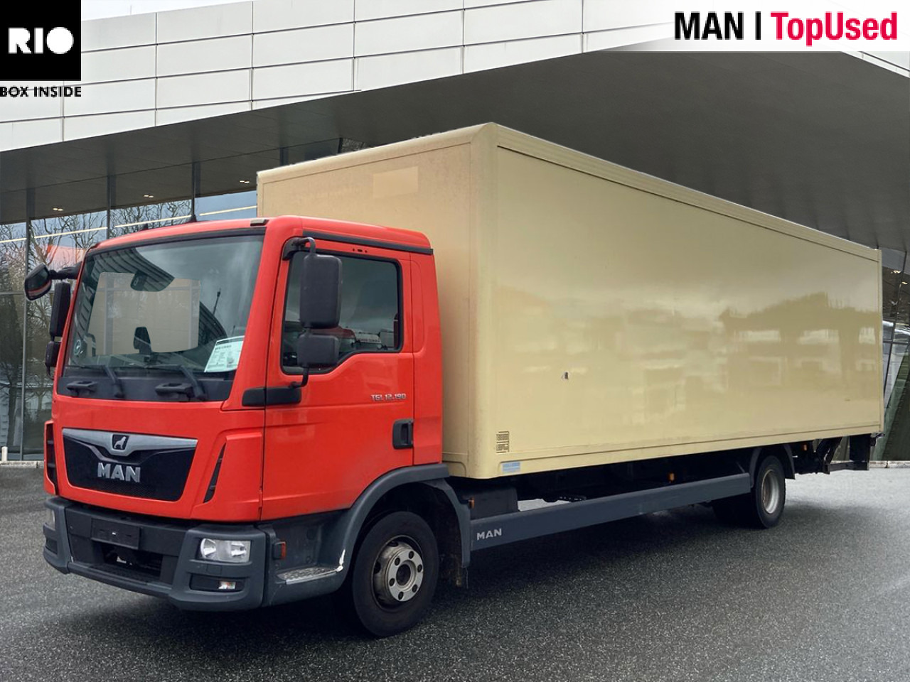 MAN TGL 12.190 4X2 BL "Box / Lift" - Box truck: picture 1 MAN TGL 12.190 4X2 BL "Box / Lift" - Box truck: picture 1