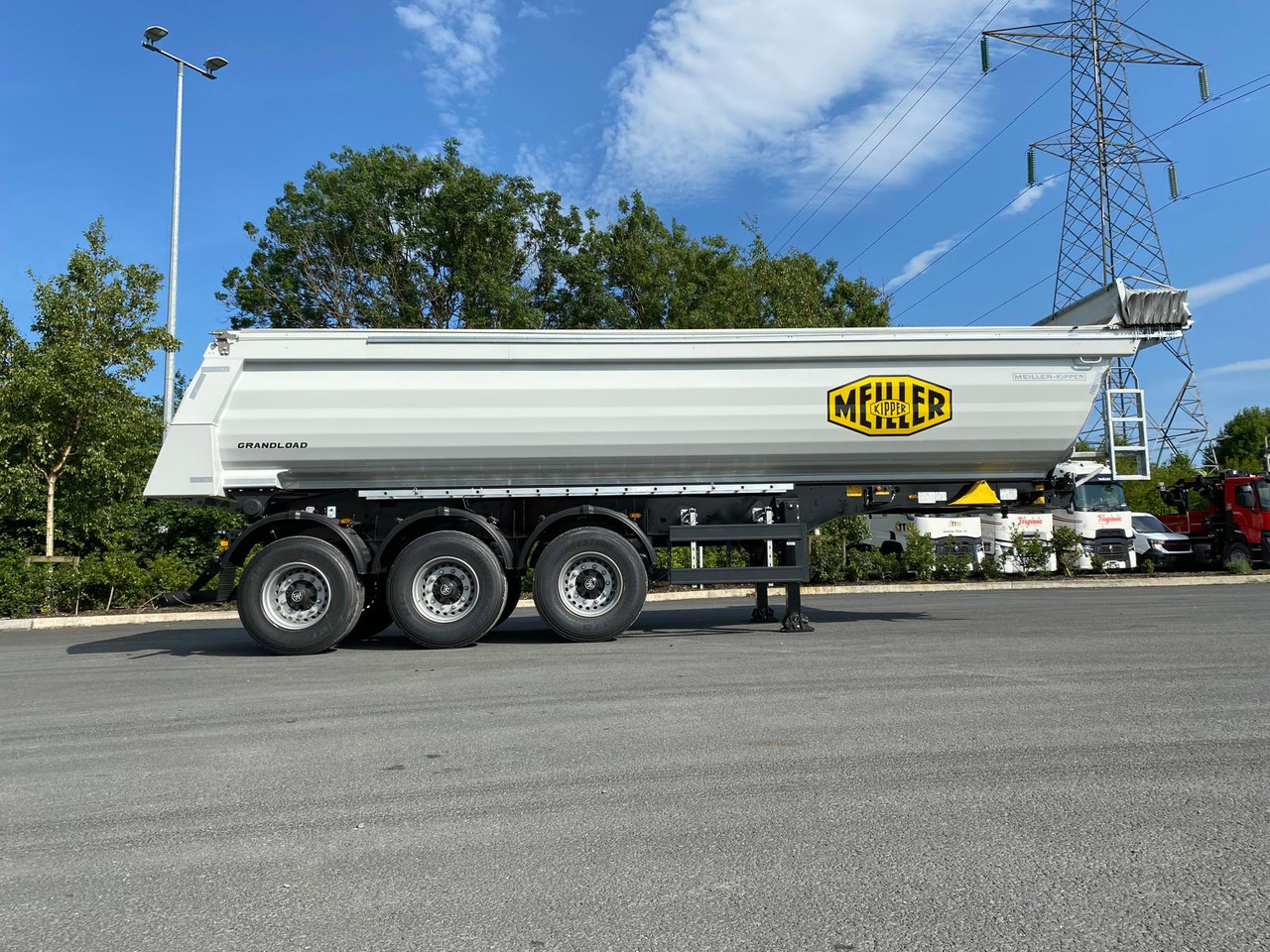 Meiller – Long Wheel Base Tipping Trailer - Tipper semi-trailer: picture 1 Meiller – Long Wheel Base Tipping Trailer - Tipper semi-trailer: picture 1
