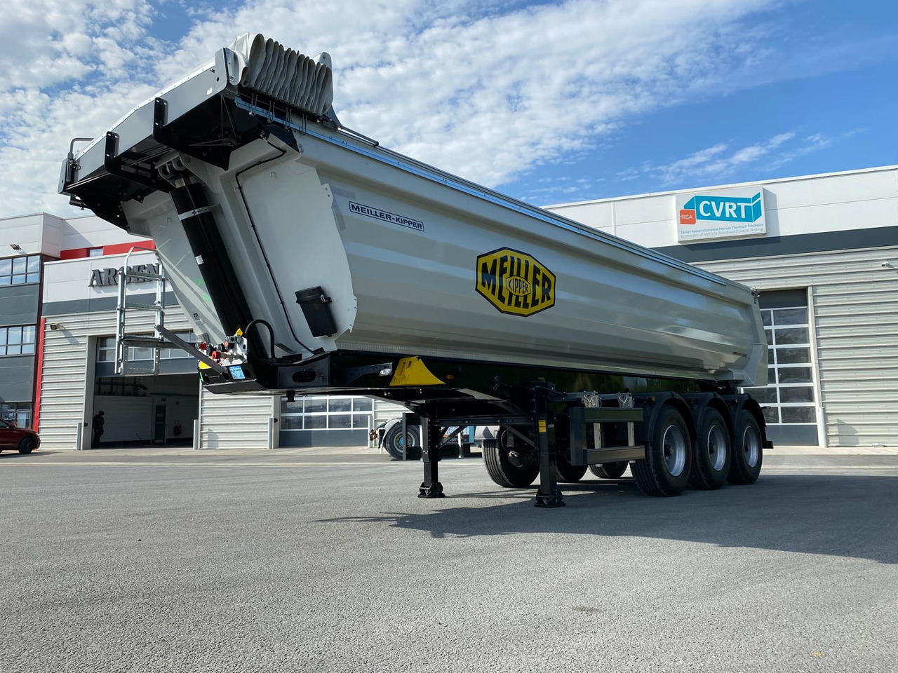 Meiller – Long Wheel Base Tipping Trailer - Tipper semi-trailer: picture 3 Meiller – Long Wheel Base Tipping Trailer - Tipper semi-trailer: picture 3