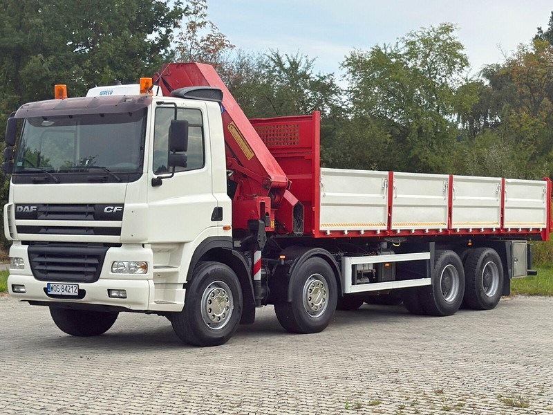 DAF CF 85.380 * HMF 2823 K6 (B3) + FUNK * 8x4 * TOP - Tipper, Crane truck: picture 4 DAF CF 85.380 * HMF 2823 K6 (B3) + FUNK * 8x4 * TOP - Tipper, Crane truck: picture 4