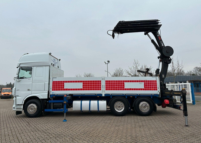 DAF XF 510 LL 6x2 Crane Hiab 262 E-8 - Dropside/ Flatbed truck, Crane truck: picture 5 DAF XF 510 LL 6x2 Crane Hiab 262 E-8 - Dropside/ Flatbed truck, Crane truck: picture 5