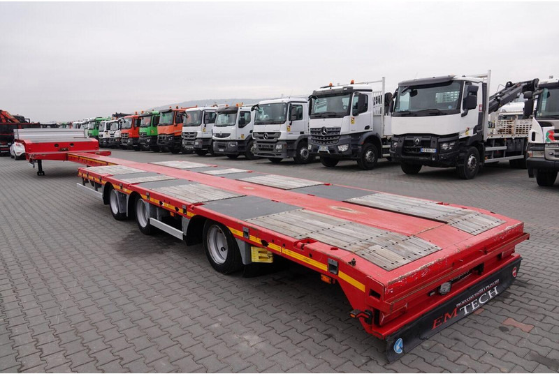 Emtech NACZEPA LAWETA / NISKOPODWOZIE / ROZCIĄGANA / DŁUGOŚĆ : 16 M / - Low loader trailer: picture 5 Emtech NACZEPA LAWETA / NISKOPODWOZIE / ROZCIĄGANA / DŁUGOŚĆ : 16 M / - Low loader trailer: picture 5