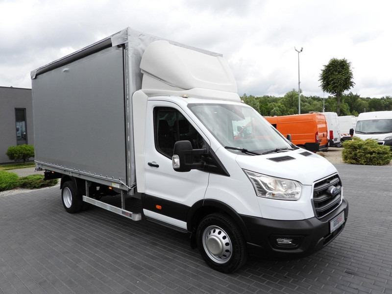 Ford TRANSIT PLANDEKA 8 PALET TEMPOMAT LEDY BLIŹNIACZE KOŁA KLIMATYZ - Curtain side van: picture 4 Ford TRANSIT PLANDEKA 8 PALET TEMPOMAT LEDY BLIŹNIACZE KOŁA KLIMATYZ - Curtain side van: picture 4