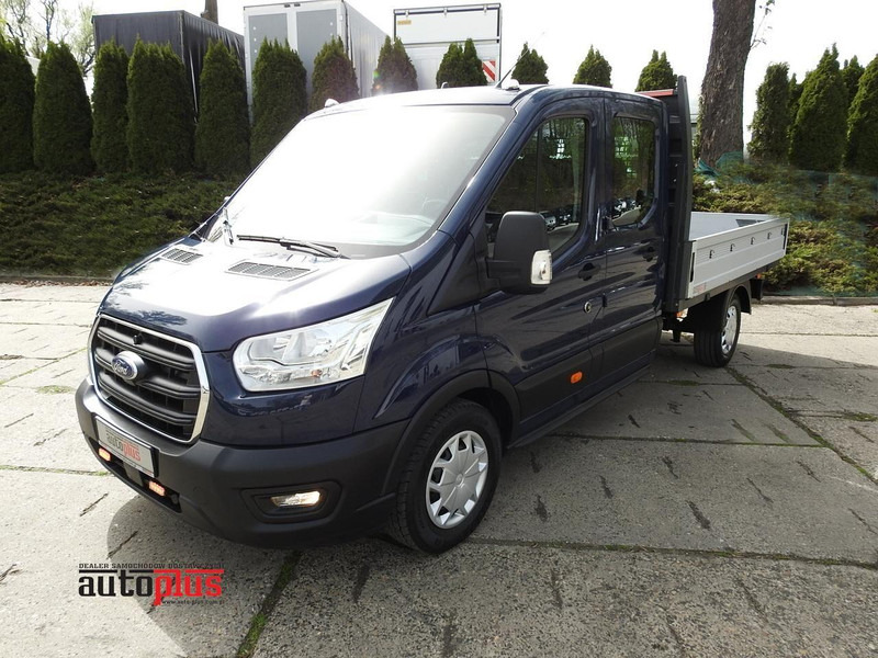 Ford TRANSIT SKRZYNIA PODWÓJNA KABINA DOKA 7 MIEJSC TEMPOMAT KLIMATYZ - Flatbed van, Combi van: picture 1 Ford TRANSIT SKRZYNIA PODWÓJNA KABINA DOKA 7 MIEJSC TEMPOMAT KLIMATYZ - Flatbed van, Combi van: picture 1