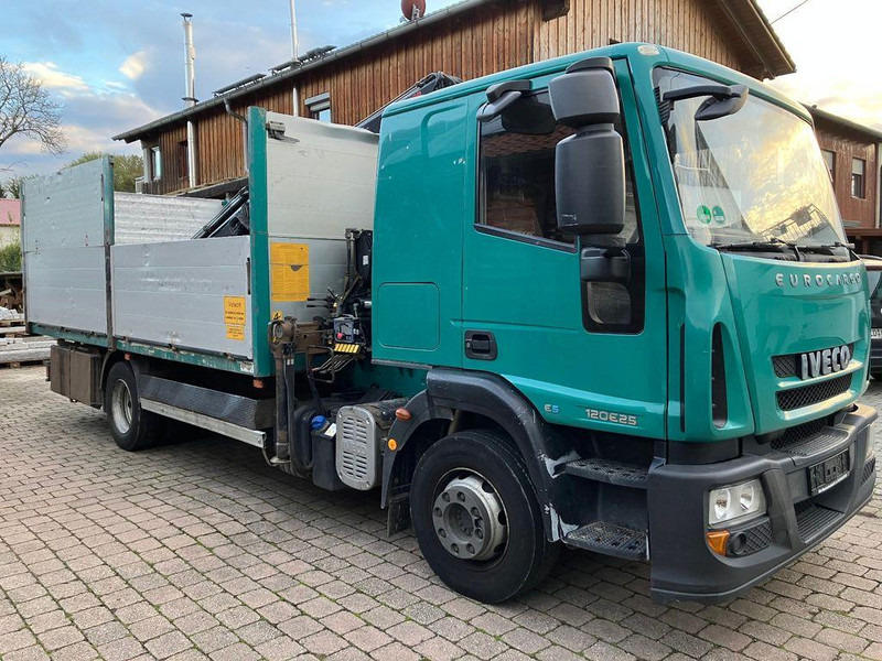 Iveco 120E25 M122 KRAN RETARDER 2xAHK KLIMA - Dropside/ Flatbed truck, Crane truck: picture 1 Iveco 120E25 M122 KRAN RETARDER 2xAHK KLIMA - Dropside/ Flatbed truck, Crane truck: picture 1