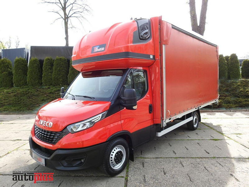 Iveco DAILY 35S18 PLANDEKA 10 PALET WEBASTO KLIMATYZACJA TEMPOMAT LEDY - Box truck: picture 1 Iveco DAILY 35S18 PLANDEKA 10 PALET WEBASTO KLIMATYZACJA TEMPOMAT LEDY - Box truck: picture 1