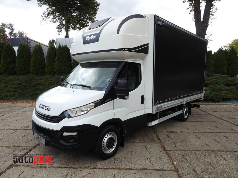 Iveco DAILY 35S18 PLANDEKA WINDA 8 PALET TEMPOMAT KLIMATYZACJA 180KM - Box truck: picture 1 Iveco DAILY 35S18 PLANDEKA WINDA 8 PALET TEMPOMAT KLIMATYZACJA 180KM - Box truck: picture 1