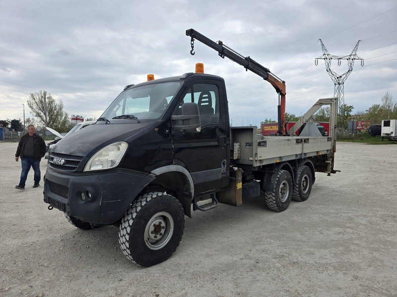 Iveco Daily 55 S 18 4x4 + Veldhuizen Palfinger PK3300 Clixtar - Flatbed van: picture 5 Iveco Daily 55 S 18 4x4 + Veldhuizen Palfinger PK3300 Clixtar - Flatbed van: picture 5