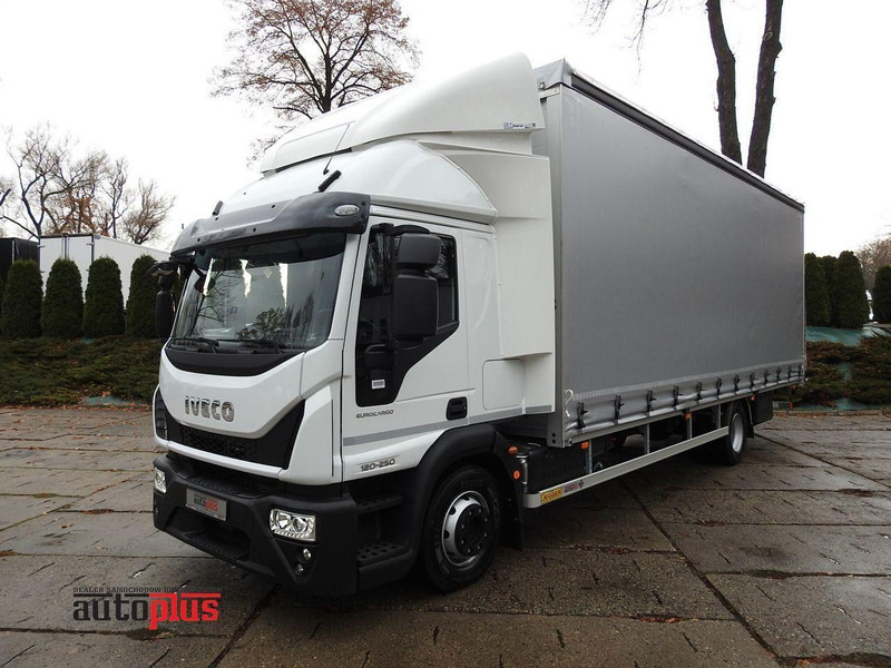 Iveco EUROCARGO 120-250 NOWY PLANDEKA WINDA 18 PALET WEBASTO KLIMATYZA - Box truck: picture 1 Iveco EUROCARGO 120-250 NOWY PLANDEKA WINDA 18 PALET WEBASTO KLIMATYZA - Box truck: picture 1