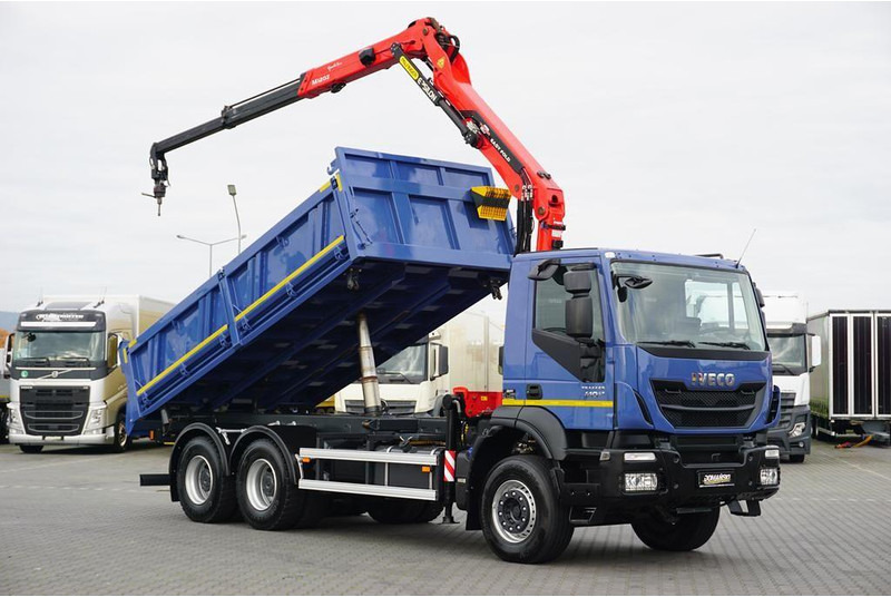 Iveco TRAKKER / 380T41 / E 6 / WYWROTKA + HDS / 6 X 4 / ROTATOR - Tipper, Crane truck: picture 2 Iveco TRAKKER / 380T41 / E 6 / WYWROTKA + HDS / 6 X 4 / ROTATOR - Tipper, Crane truck: picture 2