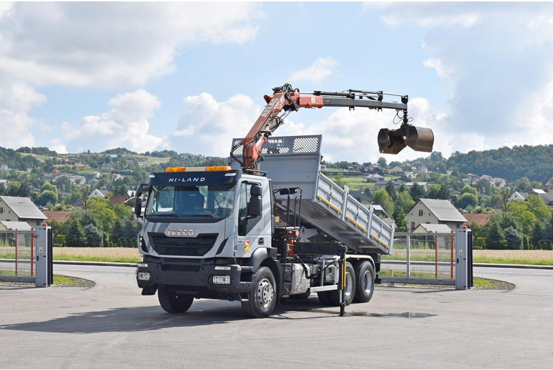 Iveco TRAKKER 410 - Tipper, Crane truck: picture 2 Iveco TRAKKER 410 - Tipper, Crane truck: picture 2
