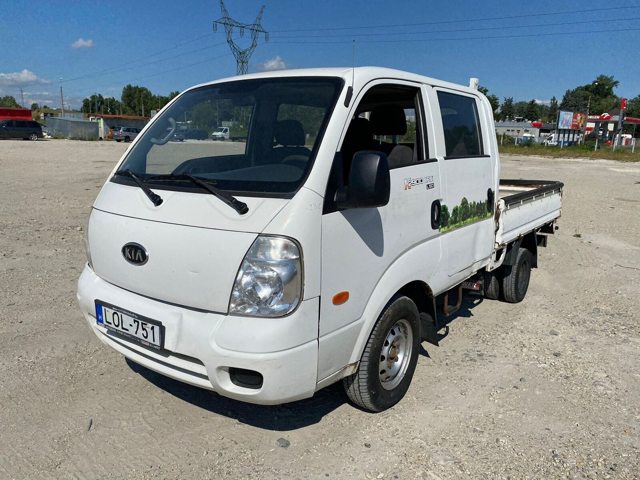 Flatbed van, Combi van KIA K2500 - double cabin, pritsche: picture 1
