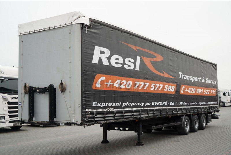 Kögel FIRANKA / MEGA / OŚ PODNOSZONA / OSIE SAF / DACH PODNOSZONY / LO - Curtainsider semi-trailer: picture 3 Kögel FIRANKA / MEGA / OŚ PODNOSZONA / OSIE SAF / DACH PODNOSZONY / LO - Curtainsider semi-trailer: picture 3