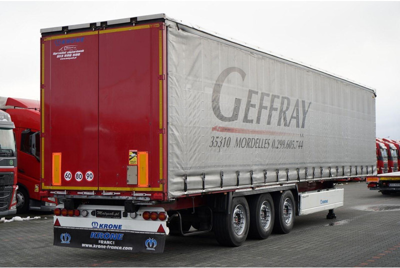 Curtainsider semi-trailer Krone FIRANKA / STANDARD / KOSZ NA PALETY / SAF /: picture 6 Curtainsider semi-trailer Krone FIRANKA / STANDARD / KOSZ NA PALETY / SAF /: picture 6