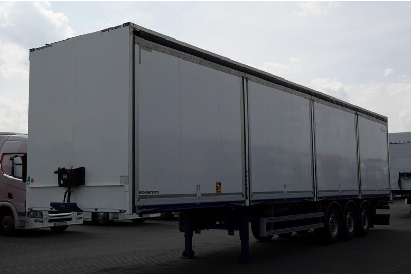 Lecitrailer KONTENER / KOFFER / OTWIERANE BOKI / MOCNA PODŁOGA SZYNA DESKA - Closed box semi-trailer: picture 3 Lecitrailer KONTENER / KOFFER / OTWIERANE BOKI / MOCNA PODŁOGA SZYNA DESKA - Closed box semi-trailer: picture 3