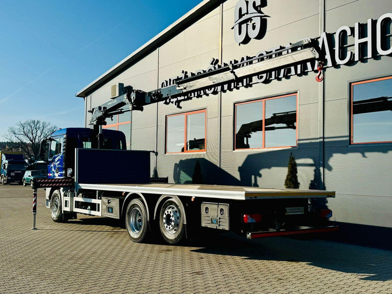 Dropside/ Flatbed truck, Crane truck MAN MAN TGS 26.360 // E6 // 6x2 // platforma laweta 7,2m z HDs HMF 1: picture 9 Dropside/ Flatbed truck, Crane truck MAN MAN TGS 26.360 // E6 // 6x2 // platforma laweta 7,2m z HDs HMF 1: picture 9